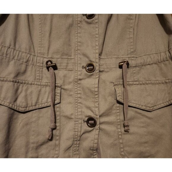 Set Of 2 Utility Safari Style Sleeveless Vests with Button Front Closure Size M - Picture 4 of 12